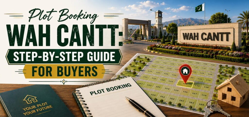 Plot Booking Wah Cantt: Step-by-Step Guide for Buyers