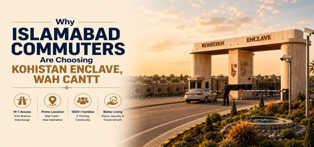 Why Islamabad Commuters Choose Wah Cantt Living