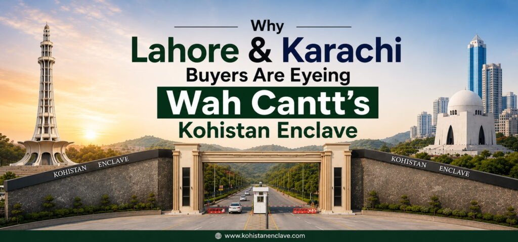 Why Lahore and Karachi Buyers Choose Wah Cantt