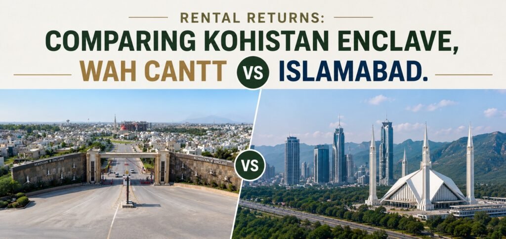 Wah Cantt or Islamabad Rental: Which Is Better?