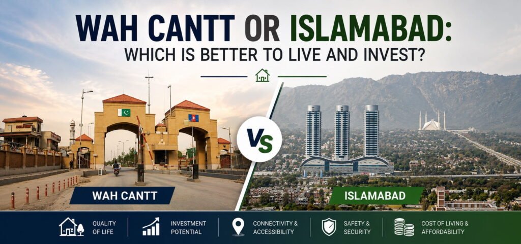 Wah Cantt or Islamabad: Which Is Better to Live In?